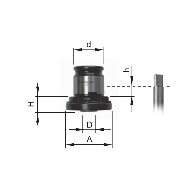 Zabierak FZ19/M8 D8-DIN