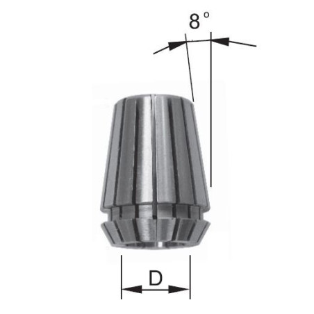 Tulejka zaciskowa ERG32/D18