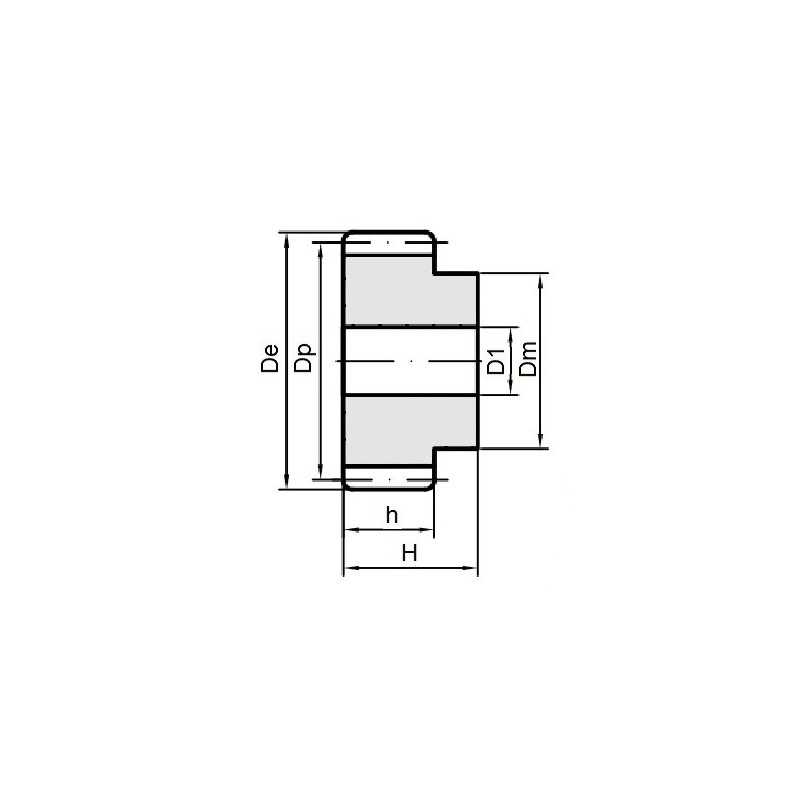 Koło modułowe M1,5-z20