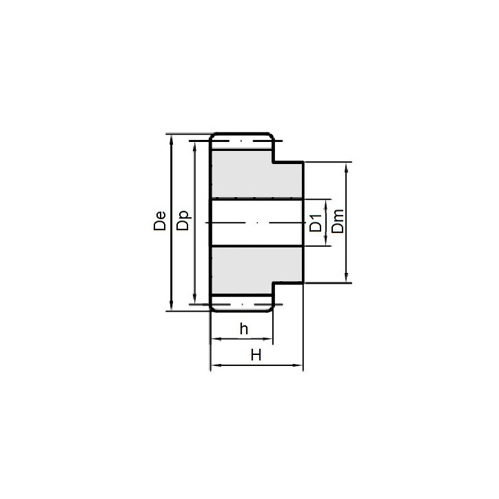 Koło modułowe M1,5-z31