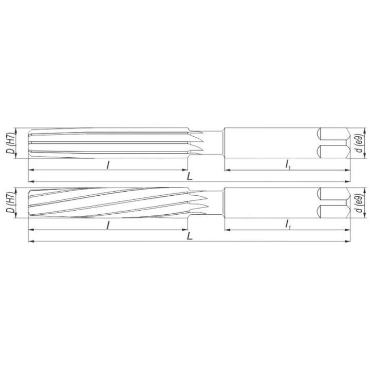 Rozwiertak DIN 206-B 3.5