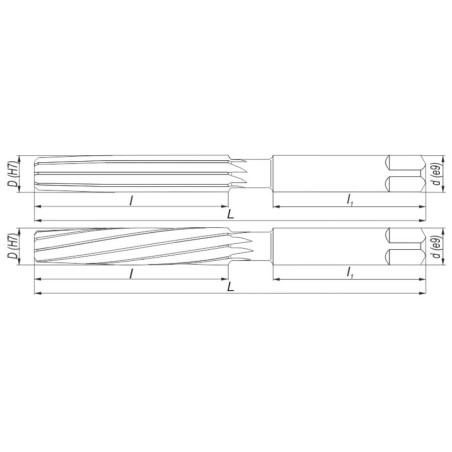 Rozwiertak DIN 206-B 9.5