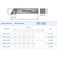 NÓŻ TOK.SKŁADANY SRGCL 3225P16