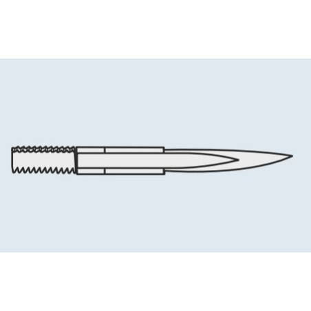 GRAT-TEC Skrobak trójkątny HSS 5x40