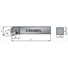 NÓŻ TOK. SKŁADANY CSKNR2525M12L