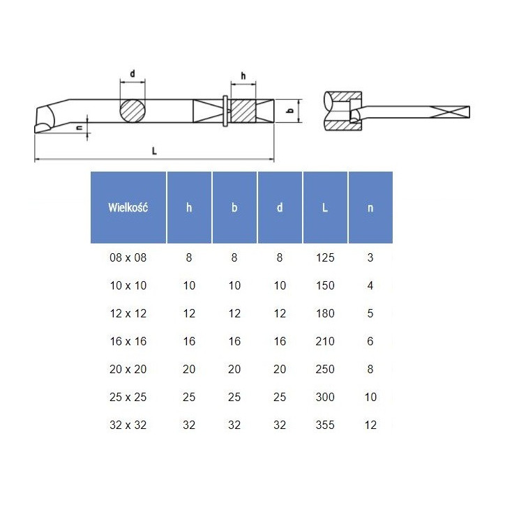 NÓŻ TOKARSKI ISO9 3232 P30