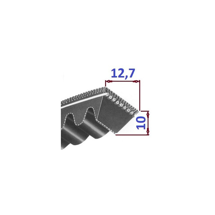 Pas klinowy XPA 732 Lp PIX