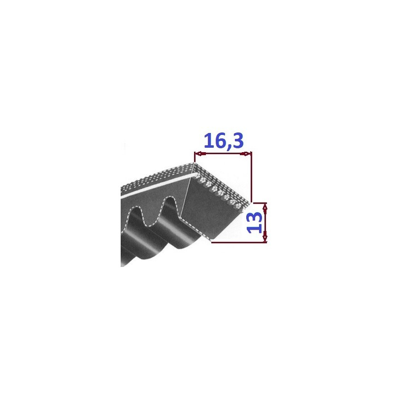 Pas klinowy XPB 1850 Lp GOODYEAR