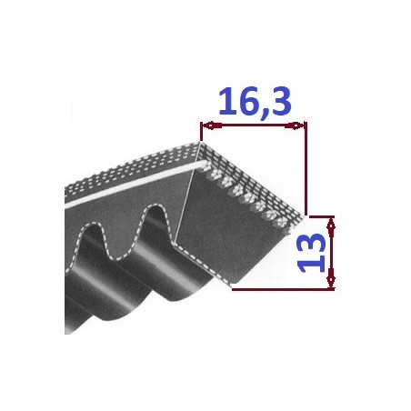 Pas klinowy XPB 1850 Lp GOODYEAR