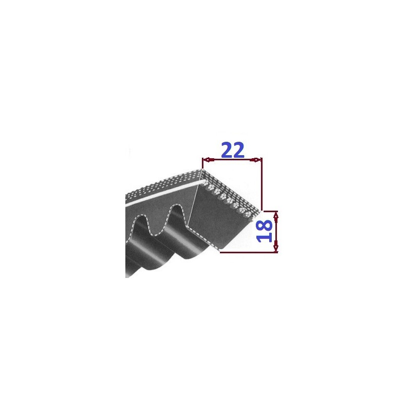 Pas klinowy XPC 2650 Lp OPTIBELT