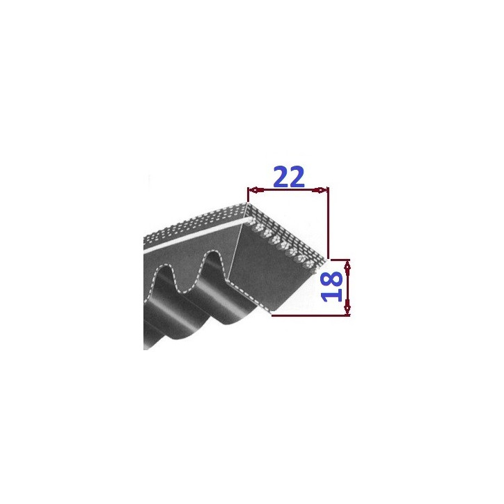 Pas klinowy XPC 3350 Lp CONTI