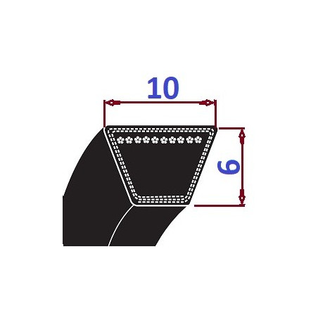 Pas klinowy Z 290 Li312Lp OPTIBELT