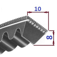 Pas klinowy AVX10 600 HD GOODYEAR