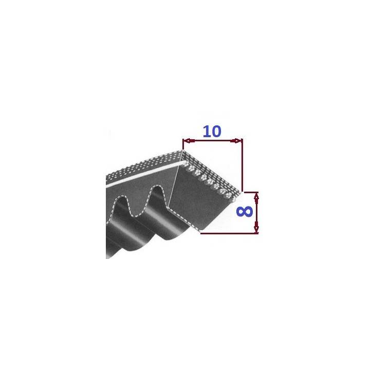 Pas klinowy AVX10 600 HD