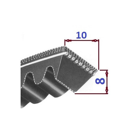 Pas klinowy AVX10 625 OPTIBELT