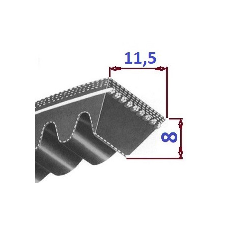 Pas klinowy AVX11,5 685 OPTIBELT