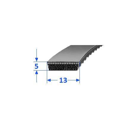 Pas szerokoprofilowy SVX 13x5 500 OPTIBELT