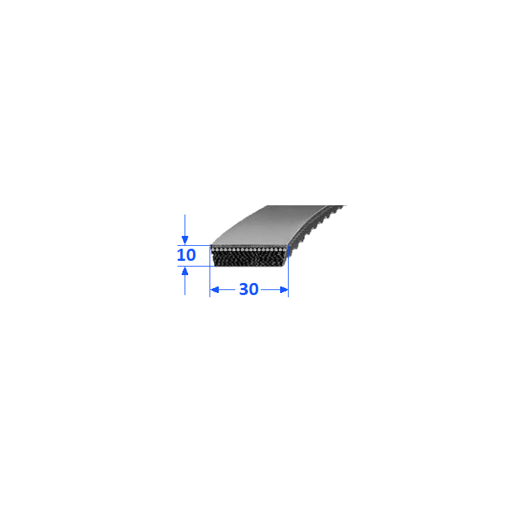 Pas szerokoprofilowy SVX 30x10 1120  OPTIBELT