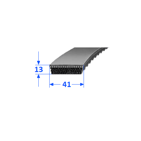 Pas szerokoprofilowy SVX 41x13 1040 OPTIBELT