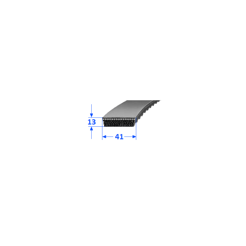 Pas szerokoprofilowy SVX 41x13 1940 OPTIBELT