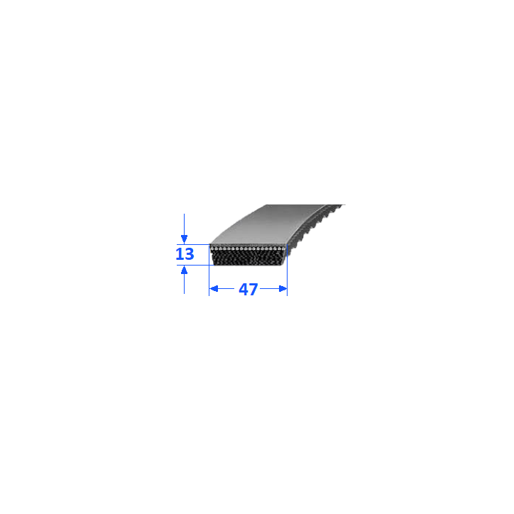 Pas szerokoprofilowy SVX 47x13 1320  OPTIBELT