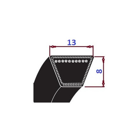 Pas klinowy A 710 Li740Lp OPTIBELT